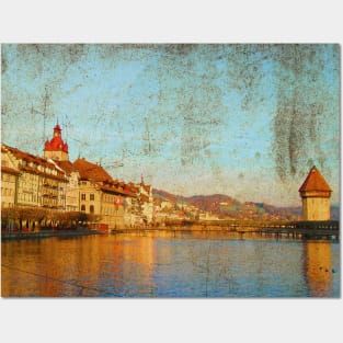 The Bridge (Lucerne) Posters and Art